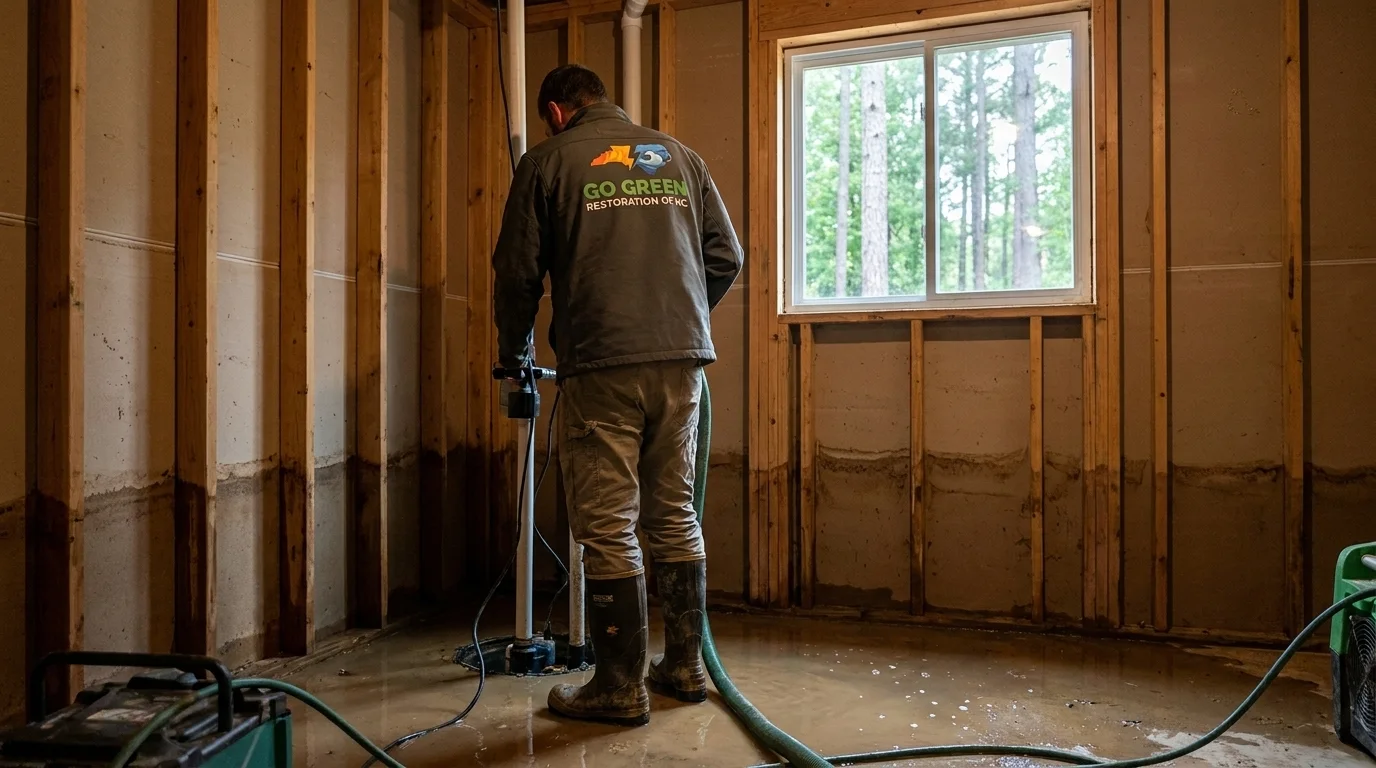 24/7 Emergency Basement Flooding Cleanup in Middlesex