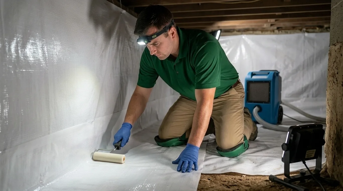 Crawl Space Encapsulation